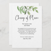 Änderung des Datums für Ereignisse Einladung (Vorne/Hinten)