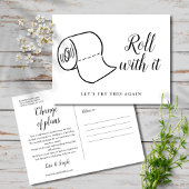 Änderung des Datums Zurückgestellt Storniertes Ere Postkarte