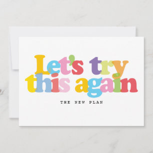 Änderung des Datums Zurückgestellt Storniertes Ere Save The Date