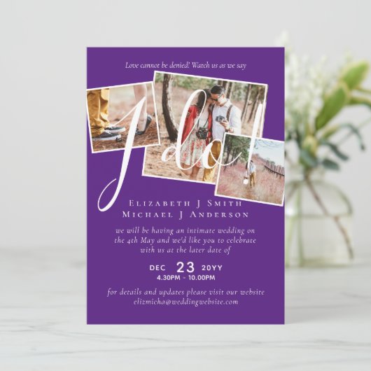 Änderung des Empfangs des Hochzeitstipendiums (Stehend Vorderseite)