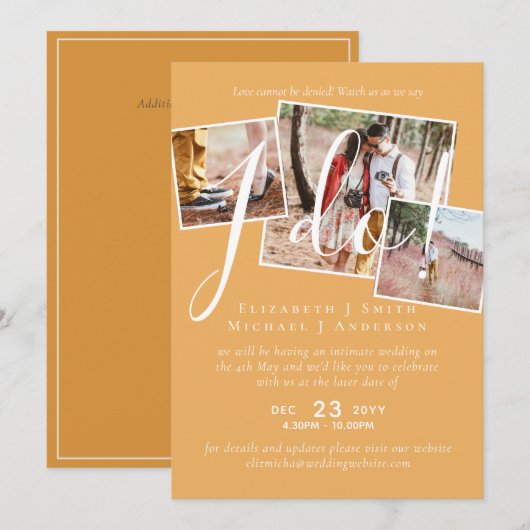 Änderung des Empfangs des Hochzeitstipendiums (Vorne/Hinten)