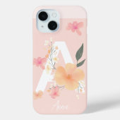 Änderung des iPhone-Namens Initial Logo IPhone Fal Case-Mate iPhone Hülle (Rückseite)