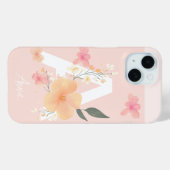 Änderung des iPhone-Namens Initial Logo IPhone Fal Case-Mate iPhone Hülle (Rückseite (Horizontal))