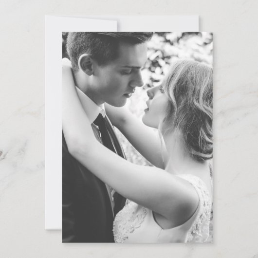 Änderung des Plans für Hochzeiten unladen jetzt St Save The Date (Rückseite)