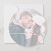 Änderung des Plans für Hochzeitsereignisse Save The Date (Rückseite)