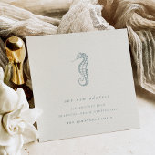 Änderung des Seepferds der Anschrift Ankündigung