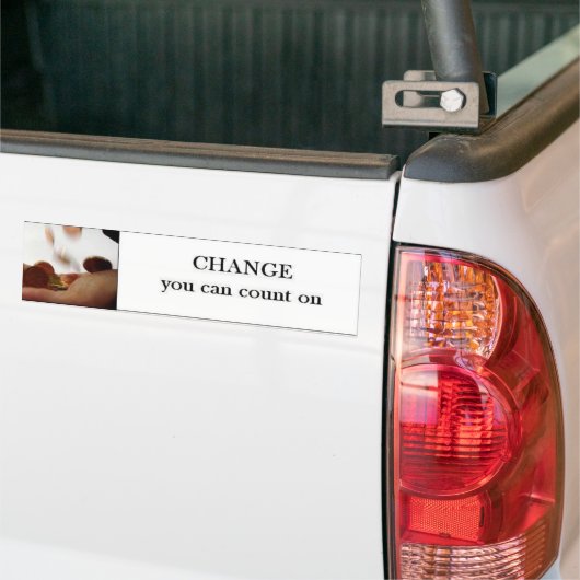 Änderung, die Sie an zählen können Autoaufkleber (Auf Lkw)