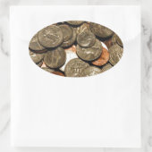 Änderung Ovaler Aufkleber (Tasche)