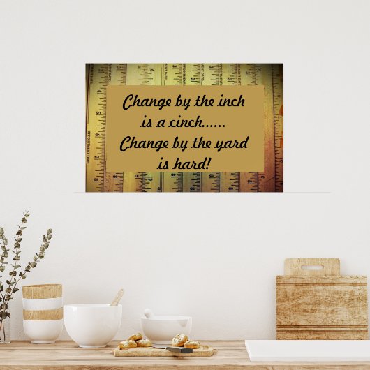 Änderung Poster (Küche)