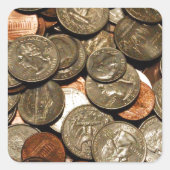 Änderung Quadratischer Aufkleber (Vorderseite)