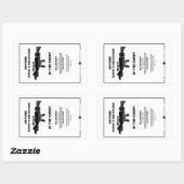 Änderung Rechteckiger Aufkleber (Blatt)