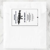 Änderung Rechteckiger Aufkleber (Tasche)