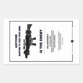 Änderung Rechteckiger Aufkleber