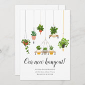 Änderung von Pflanze Neue Zuhause-Adresse, die wir (Vorne/Hinten)