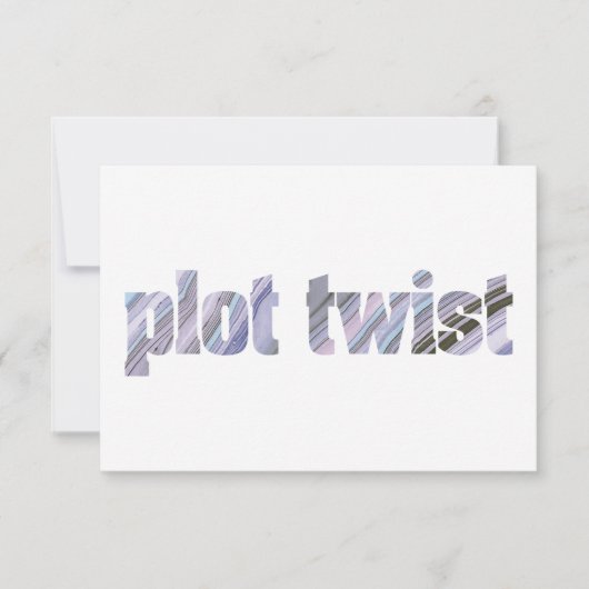 Änderung von Plänen Aufschiebt Chic Moderne Hochze Save The Date (Vorderseite)