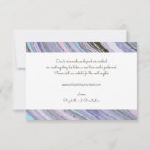 Änderung von Plänen Aufschiebt Chic Moderne Hochze Save The Date (Rückseite)