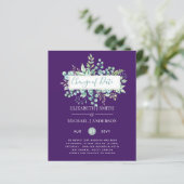 Änderung von Plänen Datum Grüne Eukalyptus Ereigni (Stehend Vorderseite)