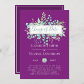 Änderung von Plänen Datum Grüne Eukalyptus Ereigni (Vorne/Hinten)