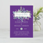 Änderung von Plänen Datum Grüne Eukalyptus Ereigni (Stehend Vorderseite)