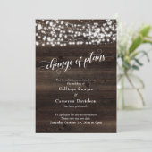 Änderung von Plänen Holzleuchten, die auf der Hoch Einladung (Stehend Vorderseite)