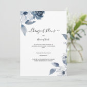 Änderung von Plänen, jede Stornierung von Ereignis Einladung (Stehend Vorderseite)