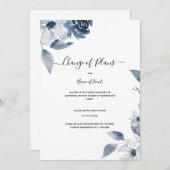 Änderung von Plänen, jede Stornierung von Ereignis Einladung (Vorne/Hinten)