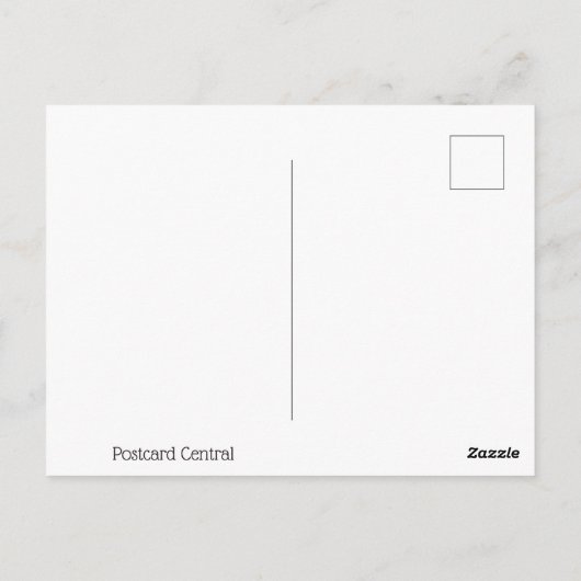 Änderungen der Sitzungen Postkarte (Rückseite)