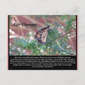 Änderungen des Lebens durch Inspiration Begleitkarte (Vorderseite)
