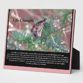 Änderungen des Lebens durch Inspiration Fotoplatte (Seite)