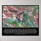 Änderungen des Lebens durch Inspiration Poster (Vorne)