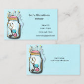 Änderungen Visitenkarte (Vorne/Hinten)