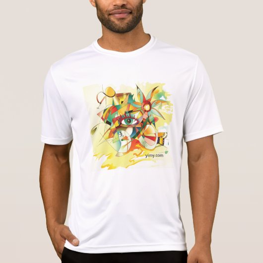 Änderungs-bunter T - Shirt (Vorderseite)