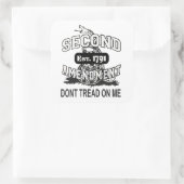 Änderungsantrag Bärenwaffen Gadsden Flag Sticker U (Tasche)