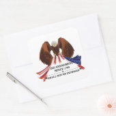 Änderungsantrag Quadratischer Aufkleber (Umschlag)