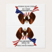 Änderungsantrag Visitenkarten (Außenseite Aufgefaltet)