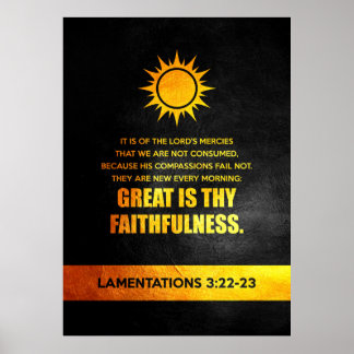Änderungsanträge 3:22-23 Bibelverse Poster