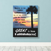 Änderungsanträge 3:22-23 Leinwand des Sunset-Fotos (Insitu (Holzboden))