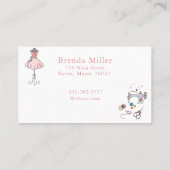 Änderungskarte Visitenkarte (Rückseite)