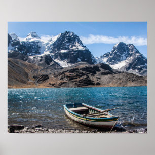 Andes Bergsee-Zauber im Val Piora Poster