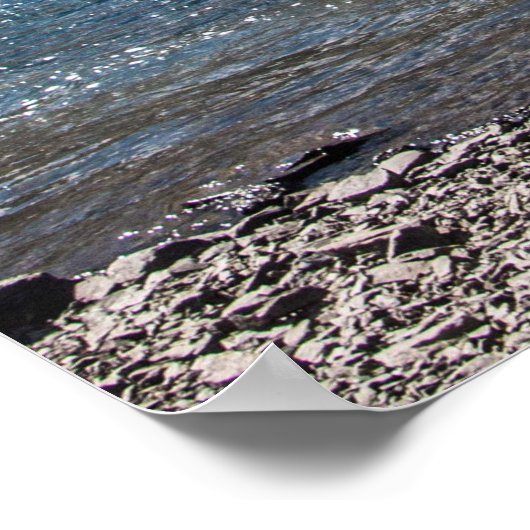 Andes Bergsee-Zauber im Val Piora Poster (Ecke)