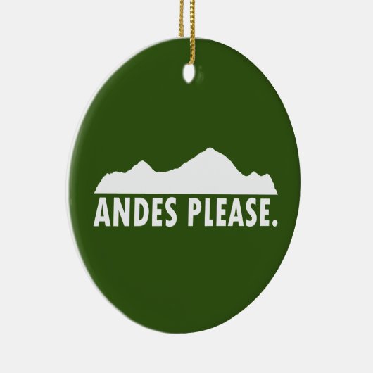 Andes bitte keramik ornament (Rechts)