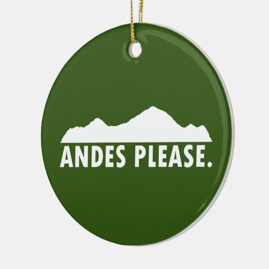 Andes bitte keramik ornament (Links)