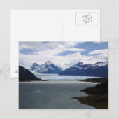Andes-Gebirge Postkarte (Vorne/Hinten)