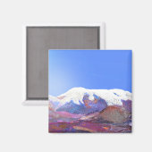 Andes Mountain View Peru #3 Magnet (Vorderseite/Rückseite)