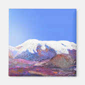 Andes Mountain View Peru #3 Magnet (Vorne)