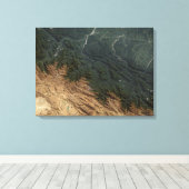 Andes Mountains Leinwanddruck (Insitu (Holzboden))