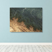 Andes Mountains Leinwanddruck (Insitu (Holzboden))