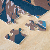 Andes Mountains South America Travel Art Vintage Puzzle (Seite)