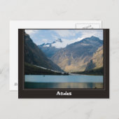 Andes Postkarte (Vorne/Hinten)
