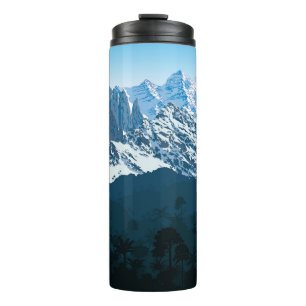 Andes Rainforest: Vintager Dschungel Nahtlos Thermosbecher